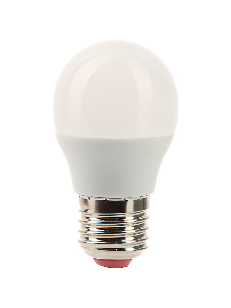 Лампа светодиодная ЭКОНОМКА ШАРИК GL45 5Вт Е27 230v 3000K Eco_LED5wGL45E2730